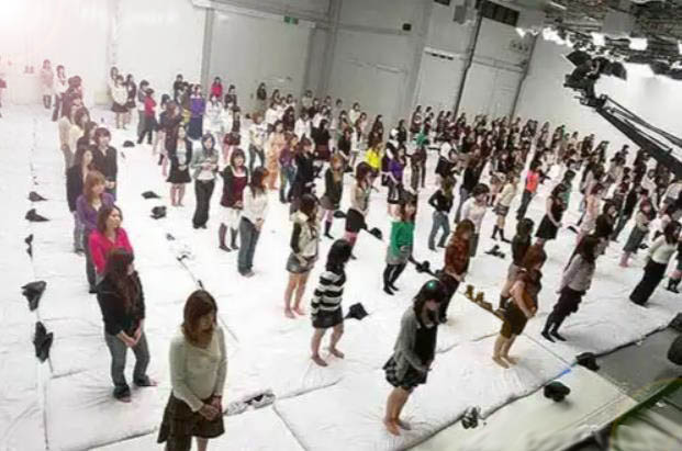 日本500人仓库作战吉尼斯世界纪录